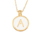 Cadena Letras Necklace + small earrings
