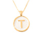 Cadena Letras Necklace + small earrings
